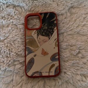 Artistic Phone Case - Red